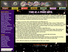 Tablet Screenshot of freeenglishsite.com